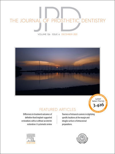 The Journal of Prosthetic Dentistry, Full Archive (2002 – 2025)