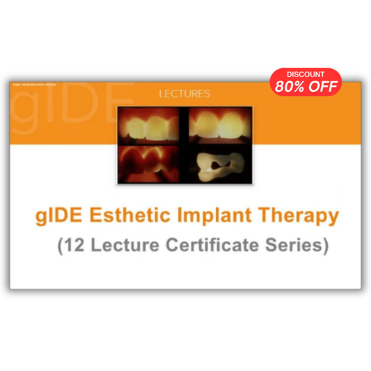 gIDE Esthetic Implant Therapy  (12 Lecture Series)