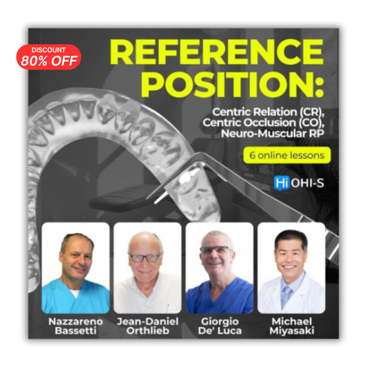 Reference Position: Centric Relation (CR), Centric Occlusion (CO), Neuro-Muscular RP