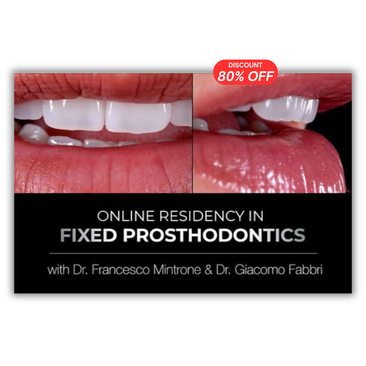 Online Residency Program in Fixed Prosthodontics: Esthetic and Functional Rehabilitation of Natural Teeth