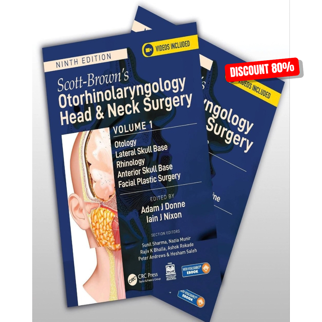 Scott-Brown’s Otorhinolaryngology and Head and Neck Surgery, 2 volume Set, 9th edition (Original PDF from Publisher)