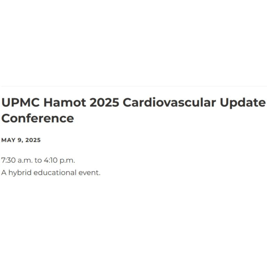 UPMC Hamot Cardiovascular Update 2025