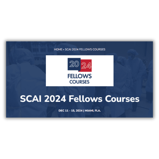 SCAI 2024 Fellows Courses