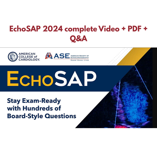 EchoSAP 2024 complete Video + PDF + Q&A