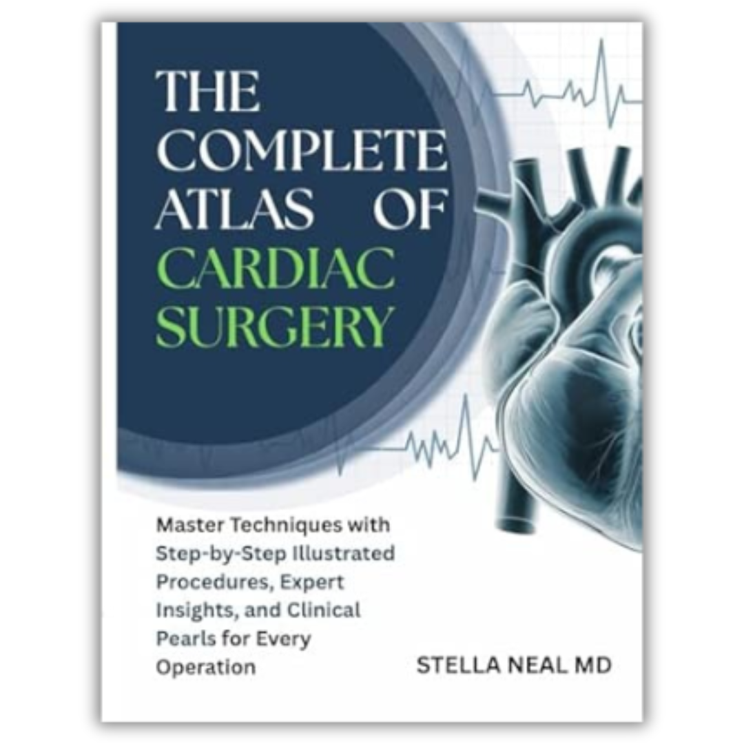 The Complete Atlas of Cardiac Surgery: Master Techniques with Step-by-Step Illustrated Procedures, Expert Insights, and Clinical Pearls for Every Operation