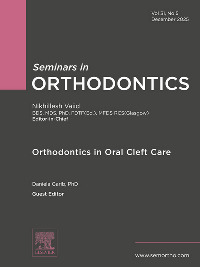 Seminars in Orthodontics: Full Archive (2002 – 2025)