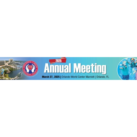 Congenital Cardiac Anesthesia Society Annual Meeting 2025