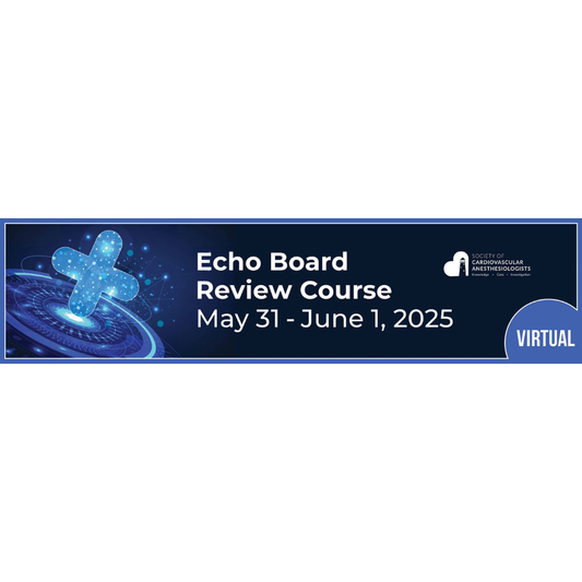 SCA Echo Board Review Course 2025 (Videos with subtitles + Slides)